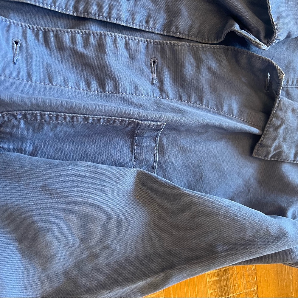GAP Men's Vibrant Blue Shirt Jacket - Picture 6 of 6